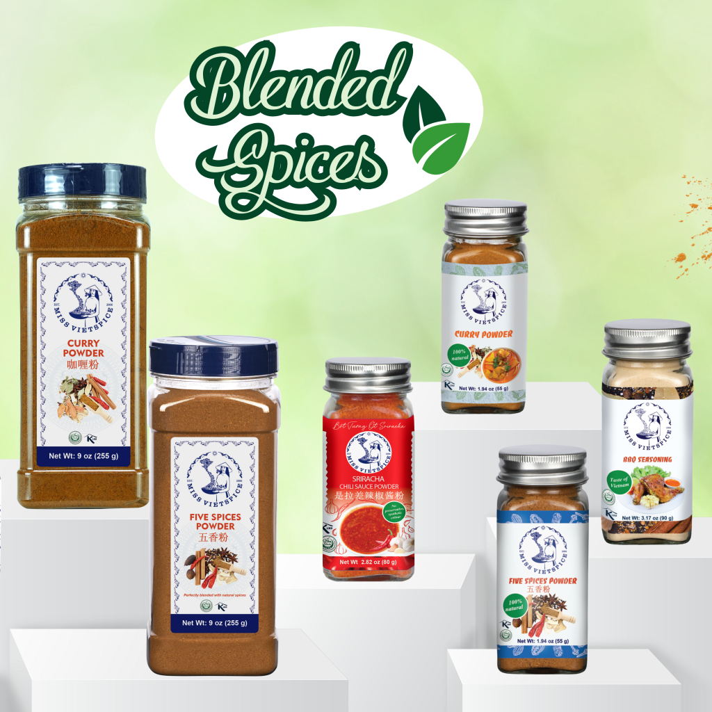 Blended Spices Retail Packaging