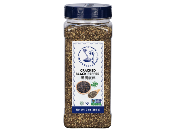 Black Pepper Powder Jars 255g Rp