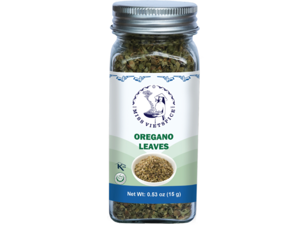 Oregano Leaves Glass Jars 22g