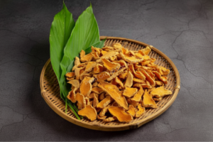 Sliced Turmeric