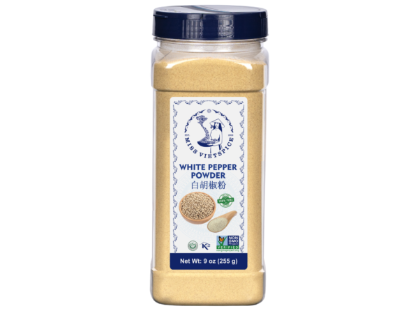 White Pepper Powder Jars 255g Rp