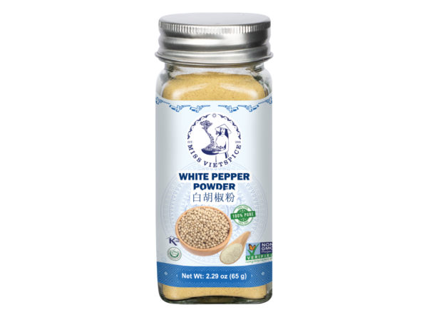 White Pepper Powder Jars 65g Rp
