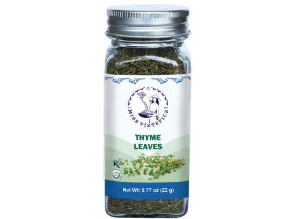 Thyme Leaves Glass Jars 22g