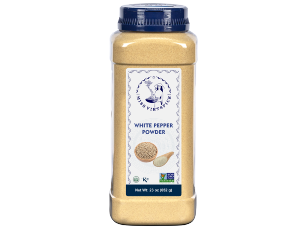 White Pepper Powder Jars 625g Rp