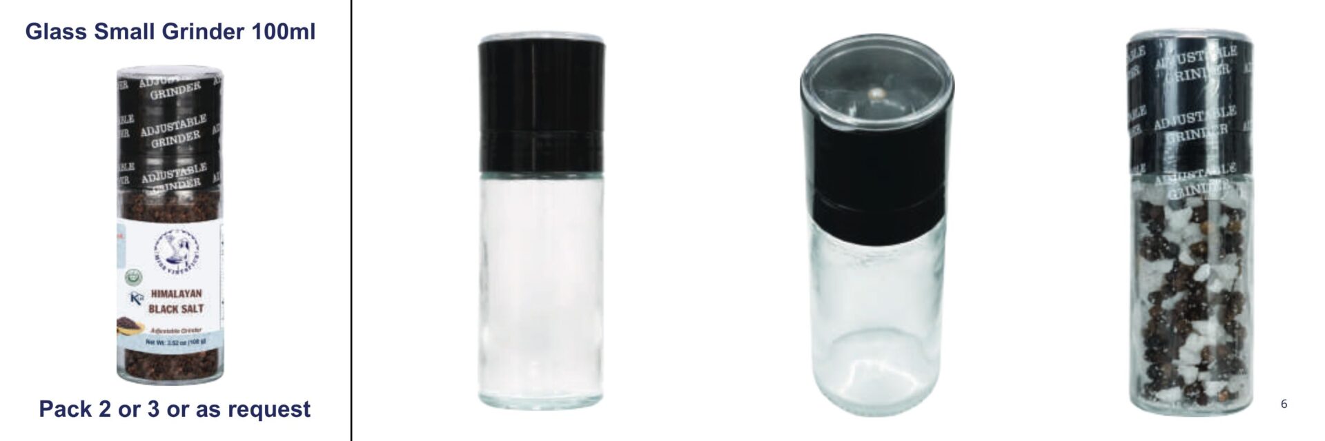 Private Lable Small Grinder 100ml