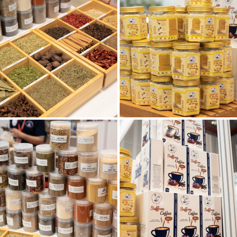 The Bustling Trading Atmosphere At The Miss Vietspice Booth Within The Secc Exhibition Center