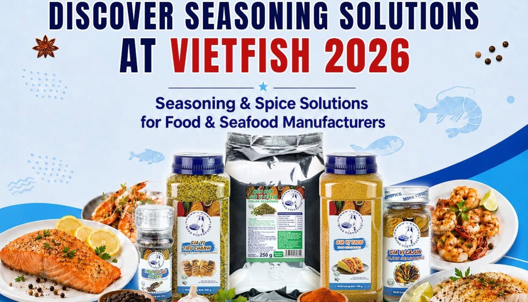 Miss Vietspice Vietfish 2026 Seafood Seasoning Solutions 2